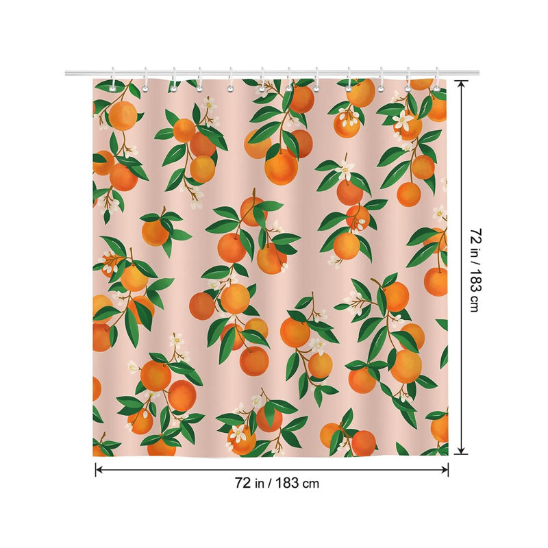 Fruit Polyester Shower Curtain