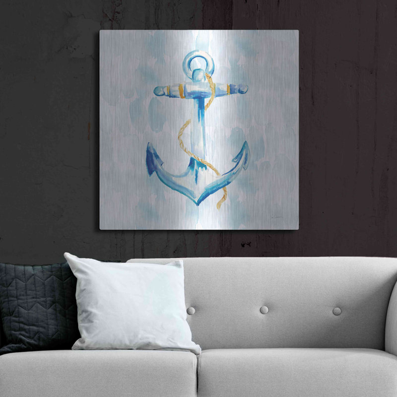 «Anchor Dots II» par Sue Schlabach, H 36 po x l 36 po