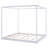 Canopy Platform Bed with Support Legs-1764440767