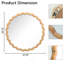 Miroir mural rond 27,5 po
