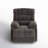 Breasha 39.7" Wide Manual Upholstered Swivel Rocker Recliner-71494675