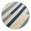  Tapis lavable rayé crème bleu mer-318059506