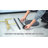 Saffah Steel Freestanding 5-Hook Coat Rack, Elegant Marble Base, Compact Art Design Easy Assembly-343682387