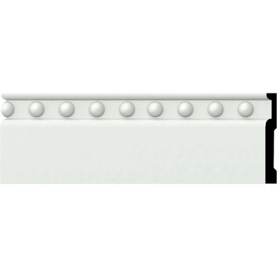 Moulure de plinthe 3 H 3 7/8 po x P 1/2 po x L 94 1/2 po (paquet de 12)