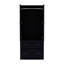 Armoire H 71 po avec deux portes, deux tiroirs et une tringle-1273161102