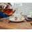 Ceramic Teacup and Saucer