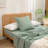 BESTOUCH 100% Washed Cotton Pillowcase Linen Feel Soft Breathable-115311516-115311510