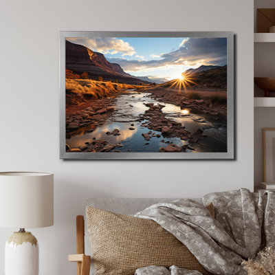 " Sunset In Utah Mountain III "