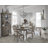 Gwyndolyn Extendable Pine Solid Wood Base Dining Table