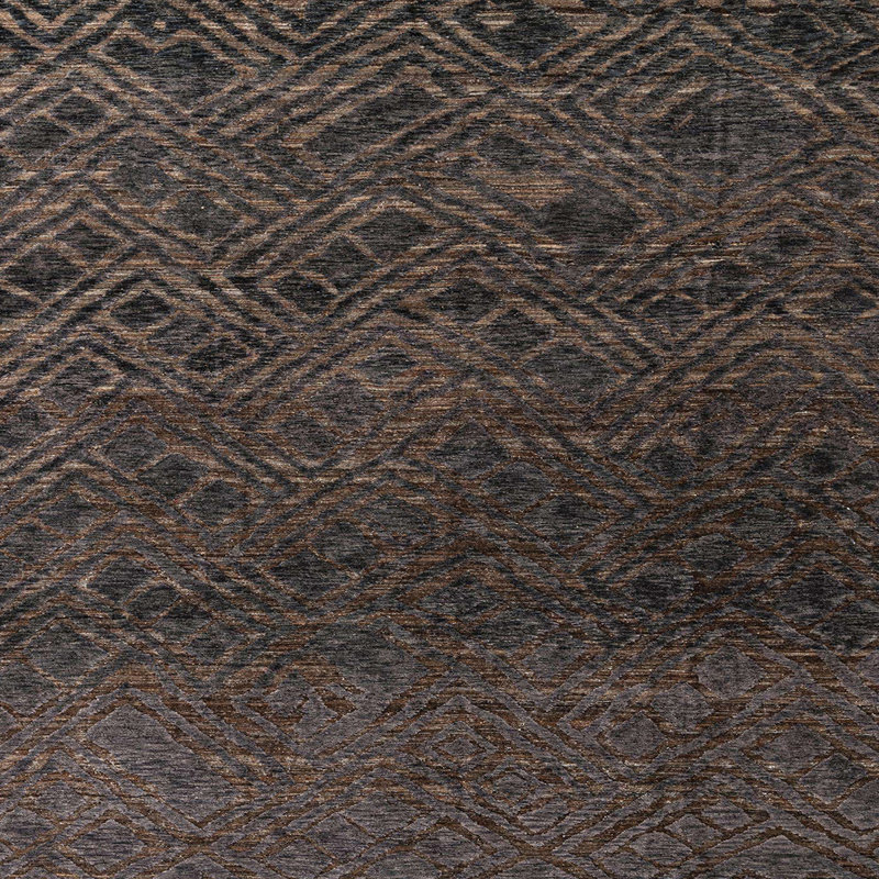 Tapis abstrait moderne 4888, Carré 8 pi