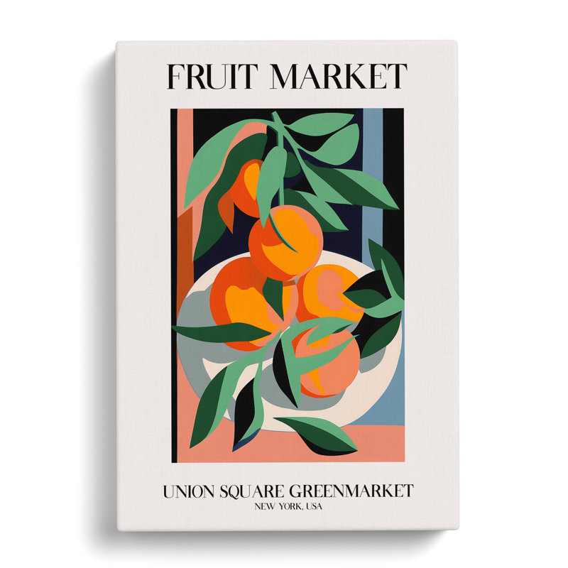 Union Square Fruit Market Exhibition 3 - Wrapped Canvas, 91cm H x 60cm W