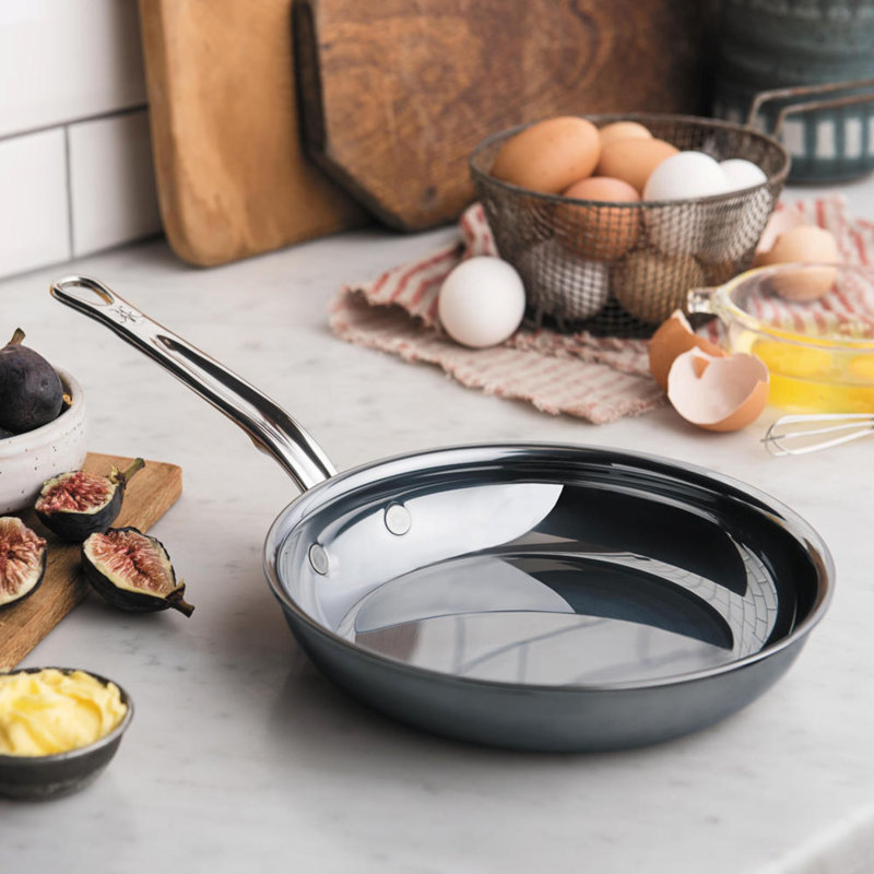 Hestan NanoBond Aluminum Open Skillet, 8.5'' W