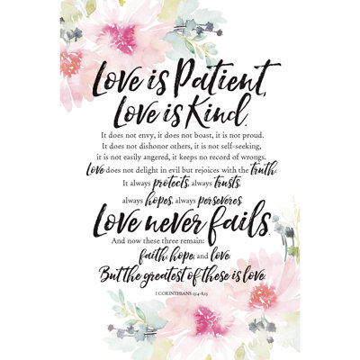" Love Is Patient "