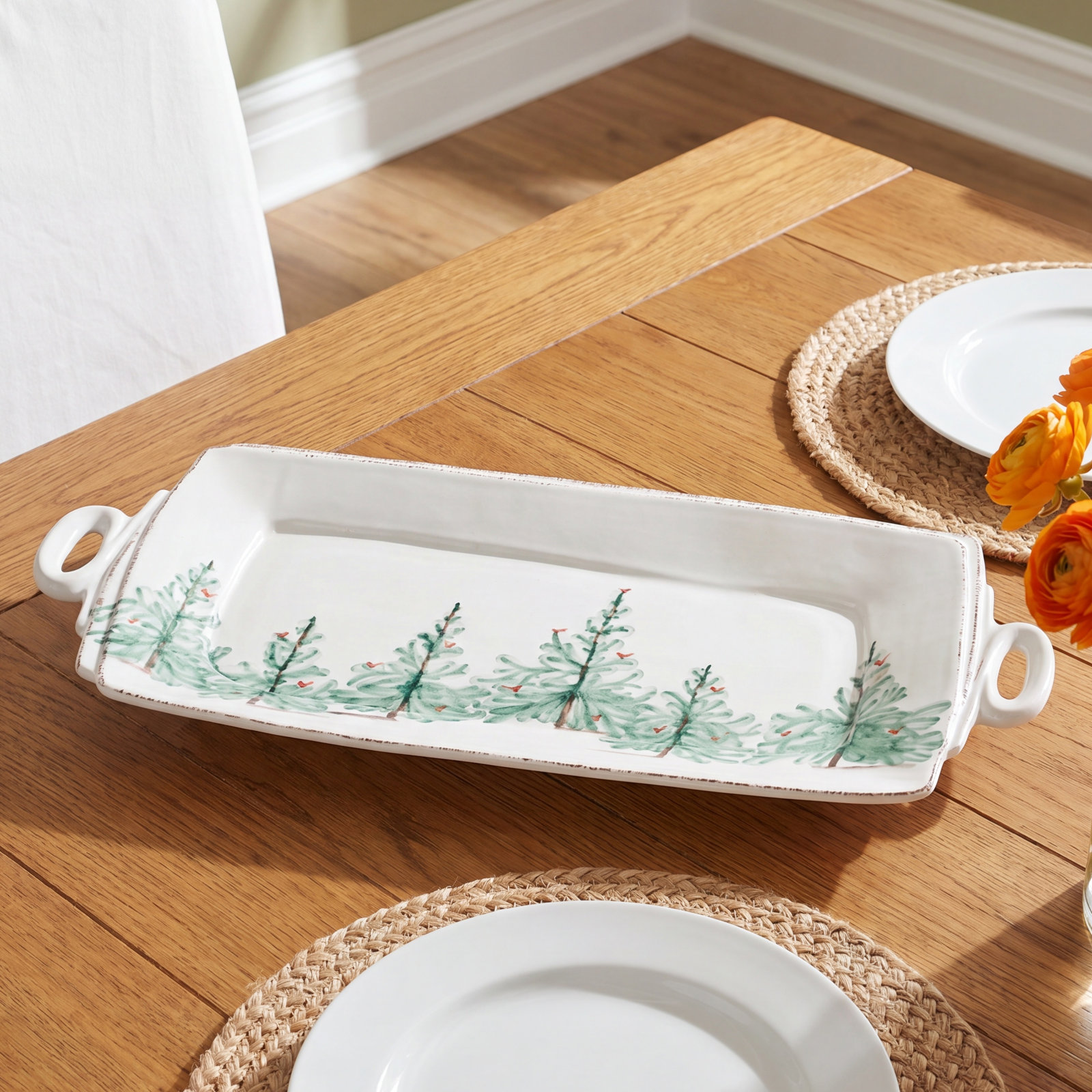Lastra Holiday Rectangle Platter