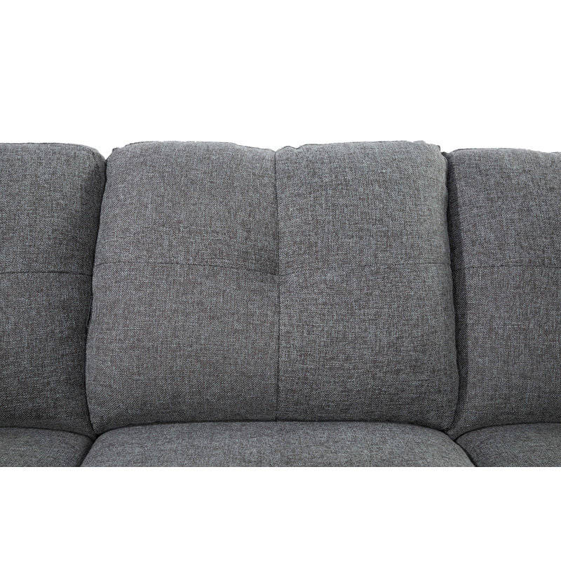 Sabiyah Upholstered L-Shaped Sectional Left Hand Facing