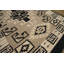 Antique Navajo Small Scatter Size Wool Ivory Beige Cream White Rug