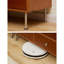 Commode d'appoint rétro en acier inoxydable