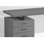 Bureau d'ordinateur, bureau personnel, ordinateur portable, installation à gauche, à droite, tiroirs de rangement, travail, métal noir, contemporain, moderne-2024767493-2024767490