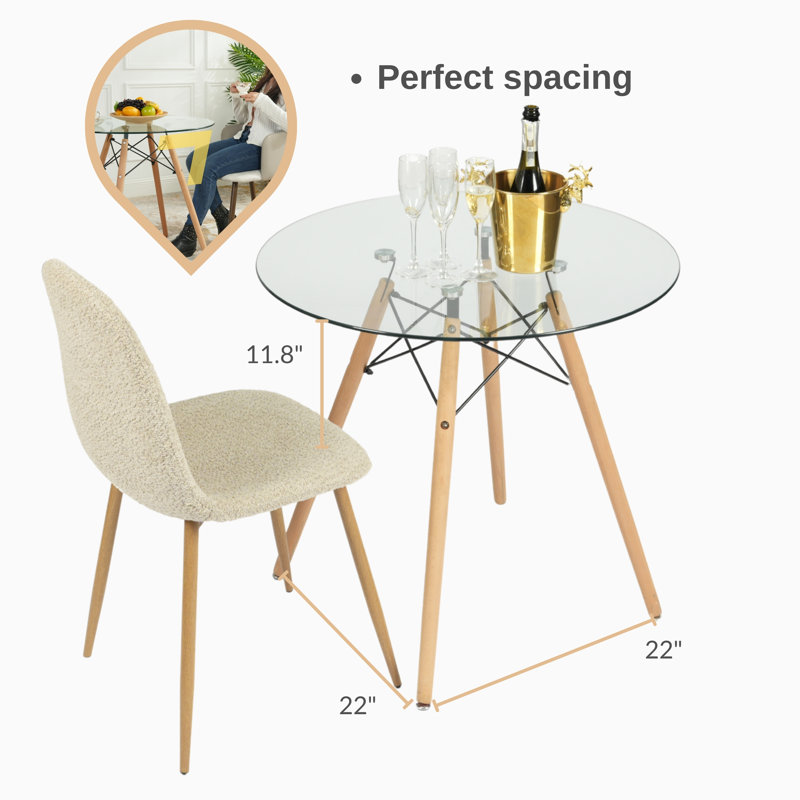 Table basse de loisirs moderne avec bureau imperméable, idéale pour la cuisine, le bureau ou le café