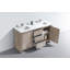 Ensemble de meuble-lavabo double 59 po Tulughan-1053639369