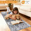 Tapis de cuisine antidérapant lavable et rétro Boho (ensemble de 3)-2067779047