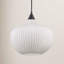 Luminaire suspendu en verre à 1 lumière à intensité variable Collina-66203352