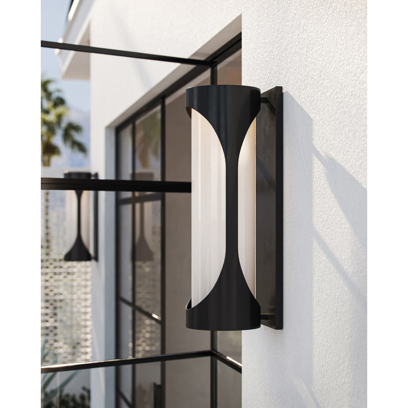 Swale LED Outdoor Wall Sconce, 27" H x 8.75" W x 10" D