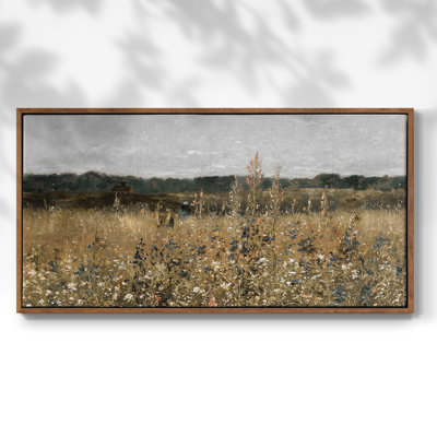 Landscape Series-MCLXII- Framed Gallery Wrapped Canvas -Ready to Hang