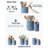 Kitchen Countertop Utensil Rack