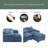 Modern Large Chenille Fabric U-Shape Sectional Sofa-1661211215