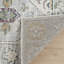 Tapis d'intérieur / beige à motif de médaillon beige / gris 8 pi x 11 pi (7 pi 10 po x 10 pi 10 po) de Branch Branch-1994288881