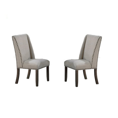 Chaises d'appoint traditionnelles 2Pc rembourrées