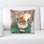 Microsuede Throw Pillow