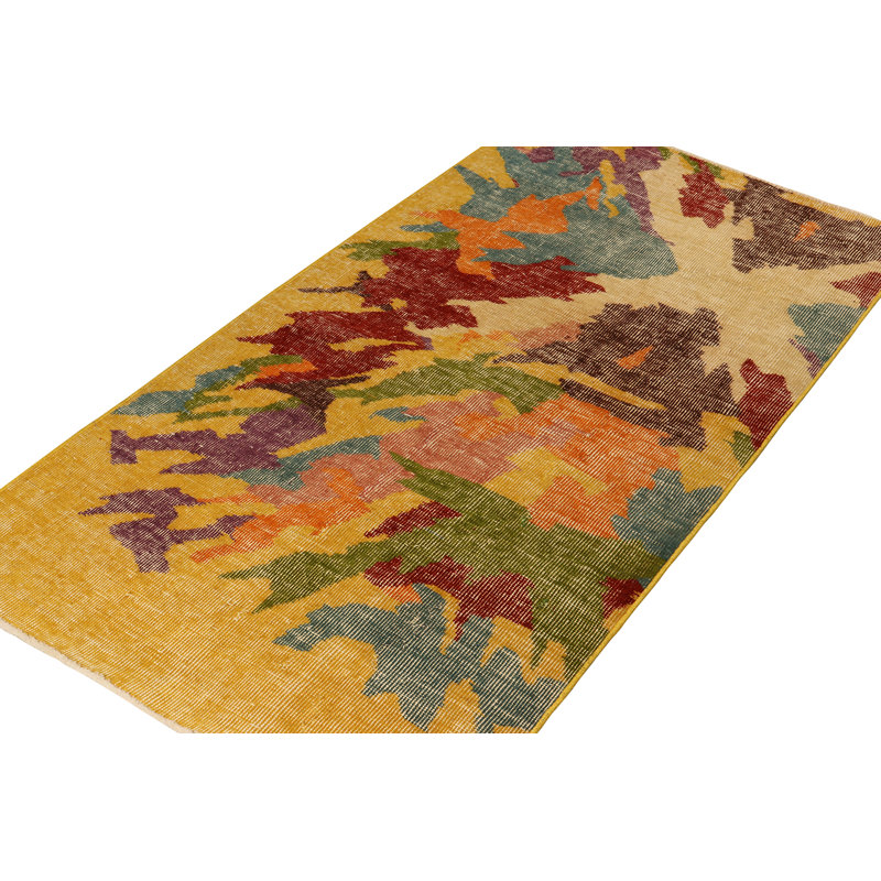 One-of-a-Kind 2'9" X 5'6" Hand Knotted Area Rug
