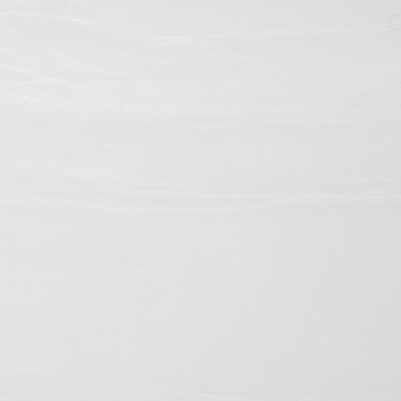 Table de bout Durante en blanc et chrome avec plateau en faux marbre Durante