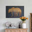 Décoration murale grizzly en bois fait à la main-744001670