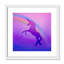 « licorne 2 », art encadré-48188725-48188719