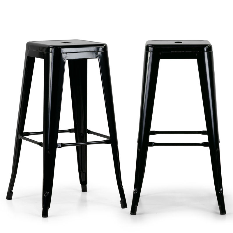 Jiro Counter Stool with Metal Frame