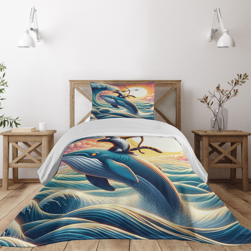 Polyester Coverlet, Twin Coverlet + 1 Standard Shams