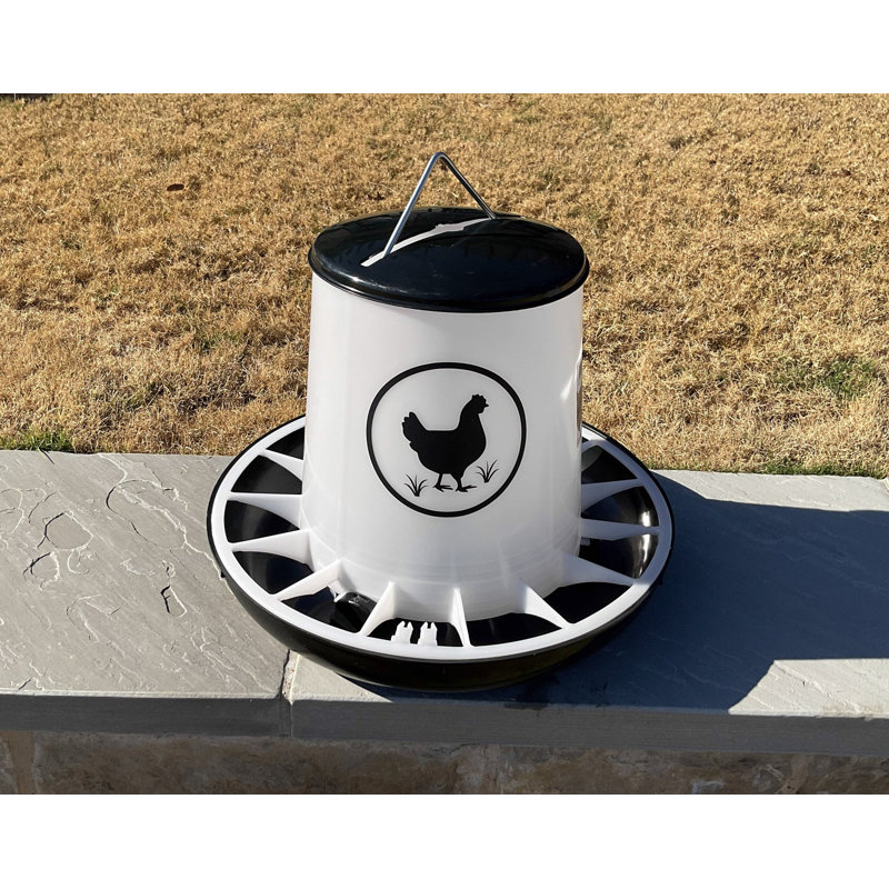 Mangeoire à poulet 26 lb - Noir, 26 gallons, Noir