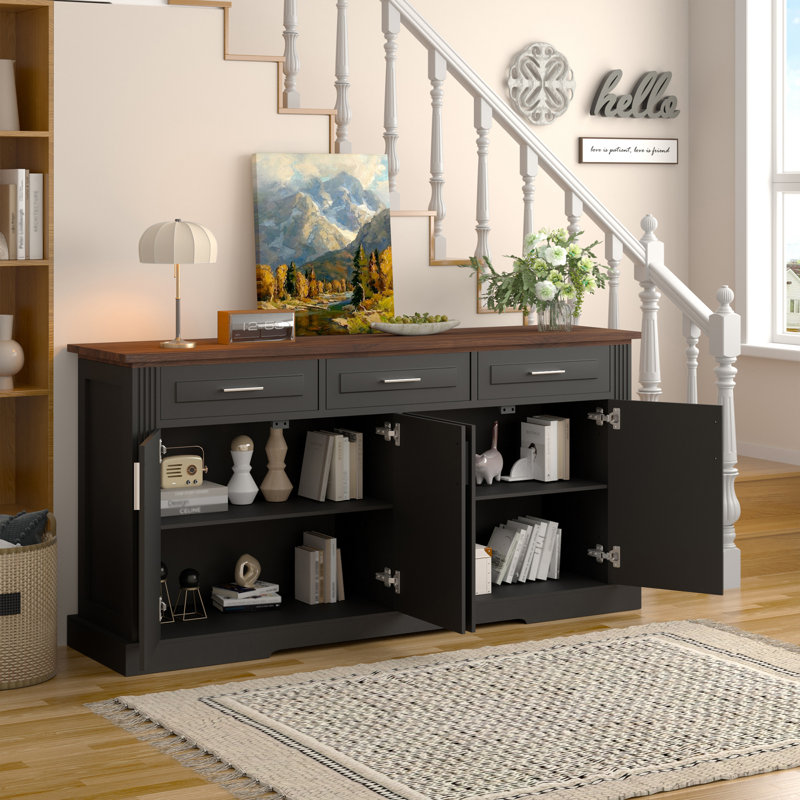 Storage Cabinet, Black