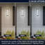 Applique murale d'extérieur à DEL Latitude Run®, 16 po, aluminium noir, 3CCT 3000K 4000K 5000K, 15W, ETL, IP65-1069837572-1069837571