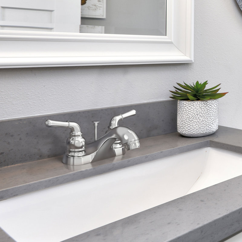 Bathroom Faucet with Drain Assembly, Chrome