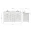 Blazier 72.25'' W Double Vanity-823898342-868471446