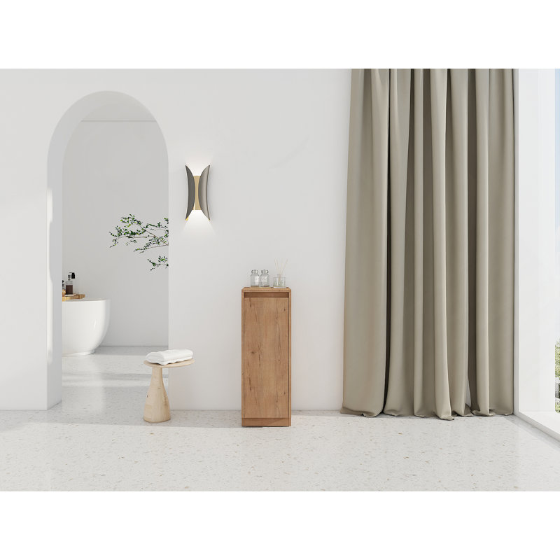 Small Freestanding Storage Cabinet With Soft Close Doors