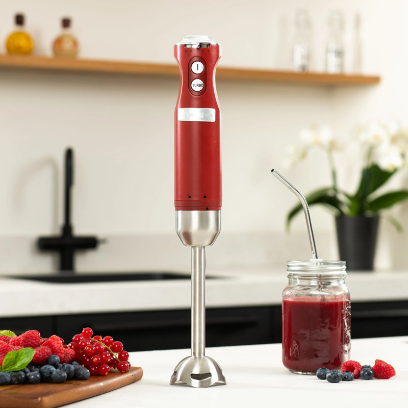 Westinghouse 5 Speed Hand Immersion Blender, Red