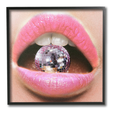BitingDiscoBallGicleeArtbyZiweiLi