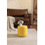 30cm Small Round Faux Leather Upholstered Ottoman-1061551662