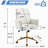 Mid-Back Liftable Office Chair, Striped Fabric, And Ergonomically Designed, Is An Excellent Choice For Working, Studying Or Relaxing