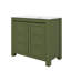 Armoire de rangement de style rustique 30 pouces avec lavabo en céramique, 2 portes silencieuses et tablette réglable-957628994